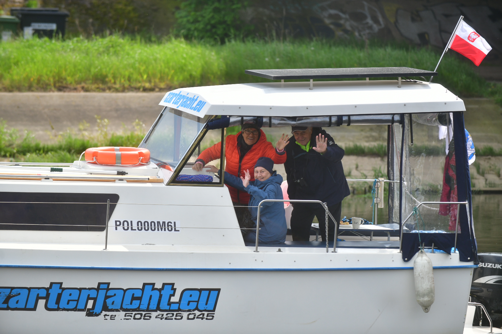 seniorzy spływ wartą seniorzy płyną do niemiec - Wojtek Wardejn - Radio Poznań