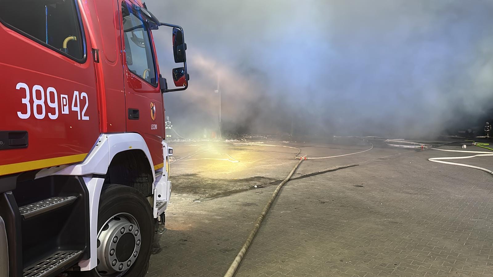 trzebania pożar - Ochotnicza Straż Pożarna Leszno-Gronowo
