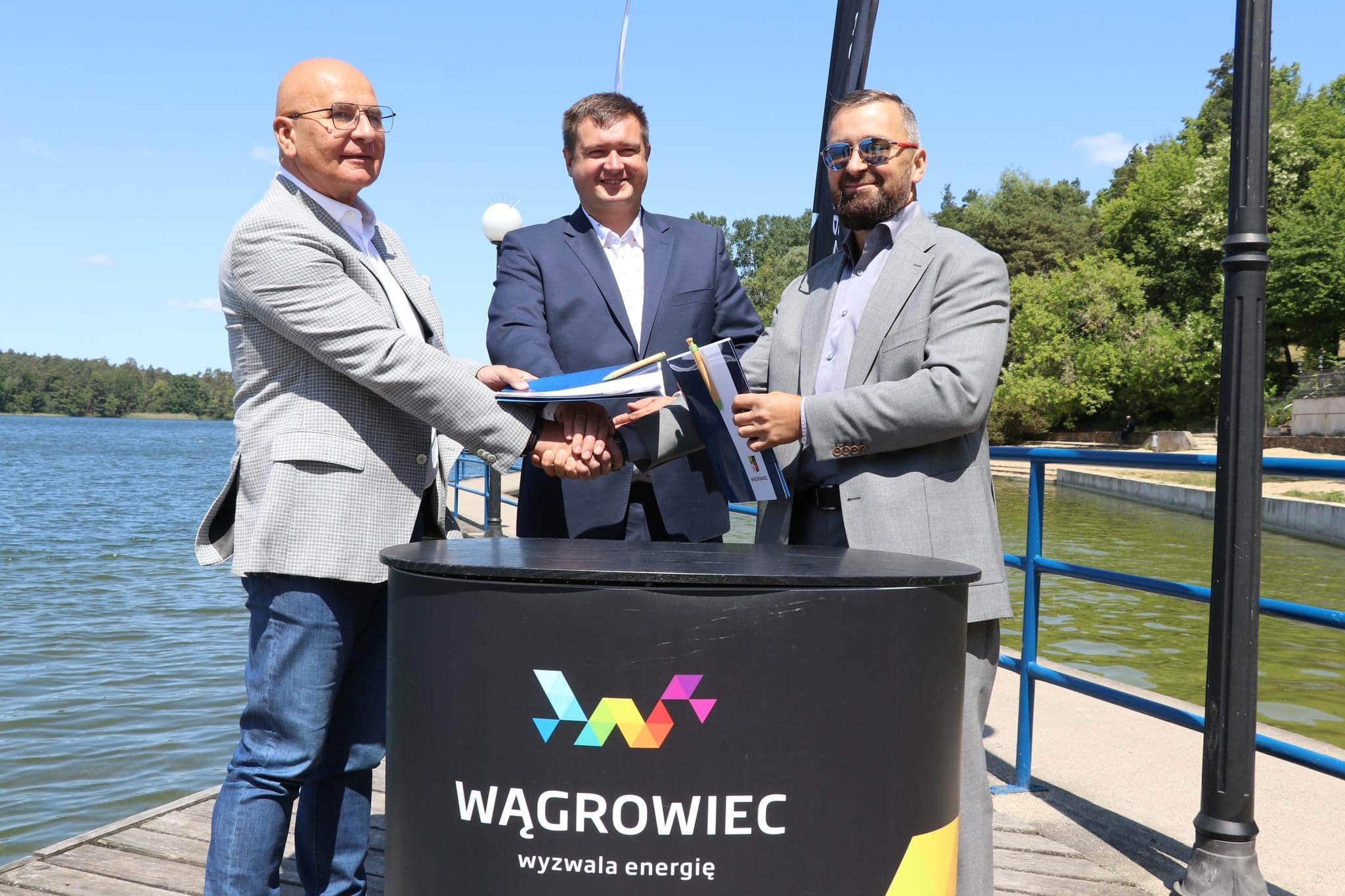 jezioro durowskie plaża wągrowiec rewitalizacja - FB: Marcin Porzucek 