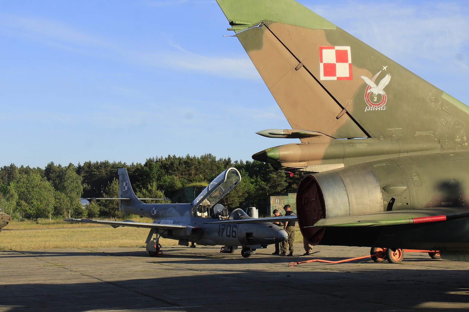 TS-11F Iskra muzeum piła - Pilskie Muzeum Wojskowe