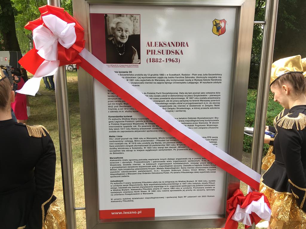 skwer aleksandry piłsudskiej Leszno - Jacek Marciniak - Radio Poznań