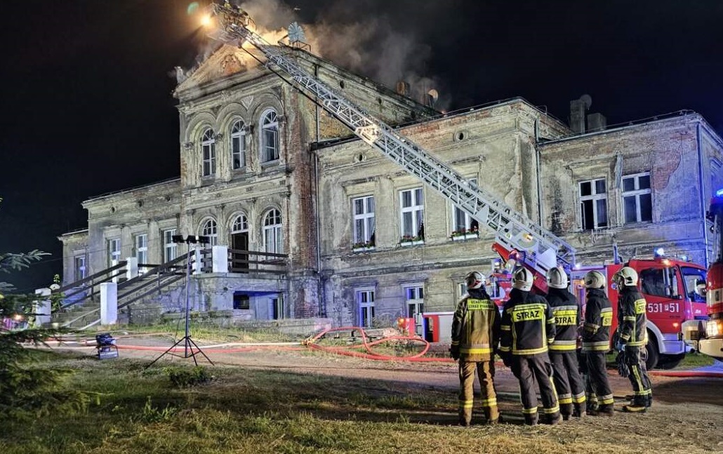 rosoczyca pożar - ostrow24.tv