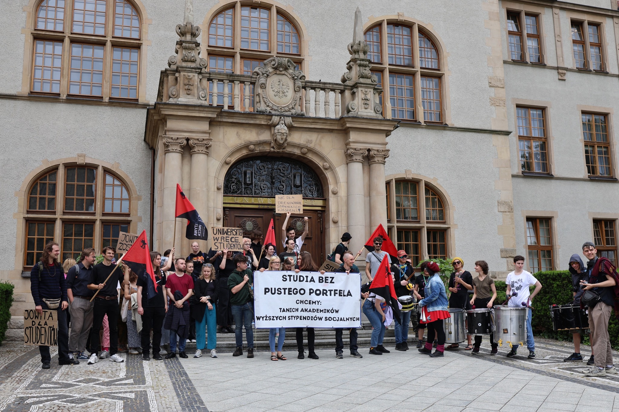 uam protest studenci - Biuro Prasowe UAM