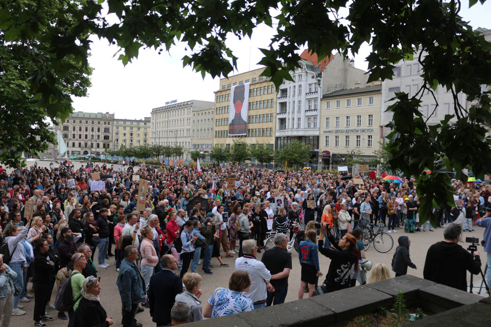 strajk kobiet 2023 - Leon Bielewicz - Radio Poznań