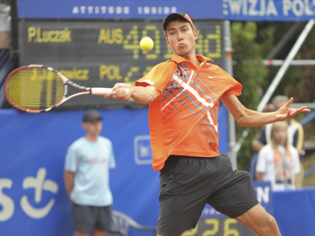 Jerzy Janowicz - Poznań Porsche Open 2010 - Przemek Modliński