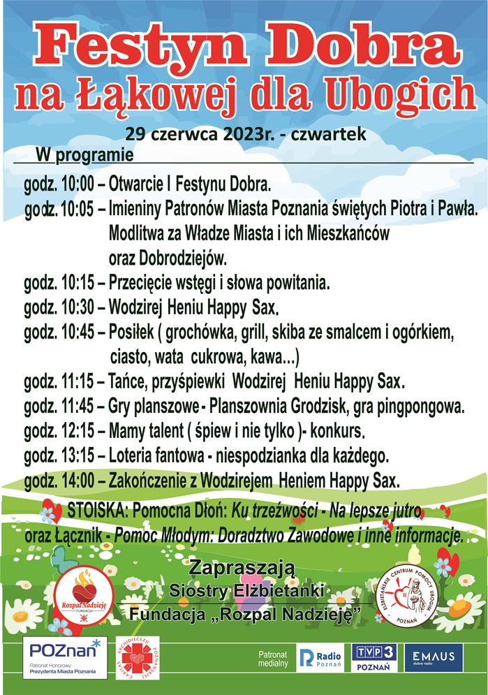 I Festyn Dobra na Łąkowej 2023 - Organizator