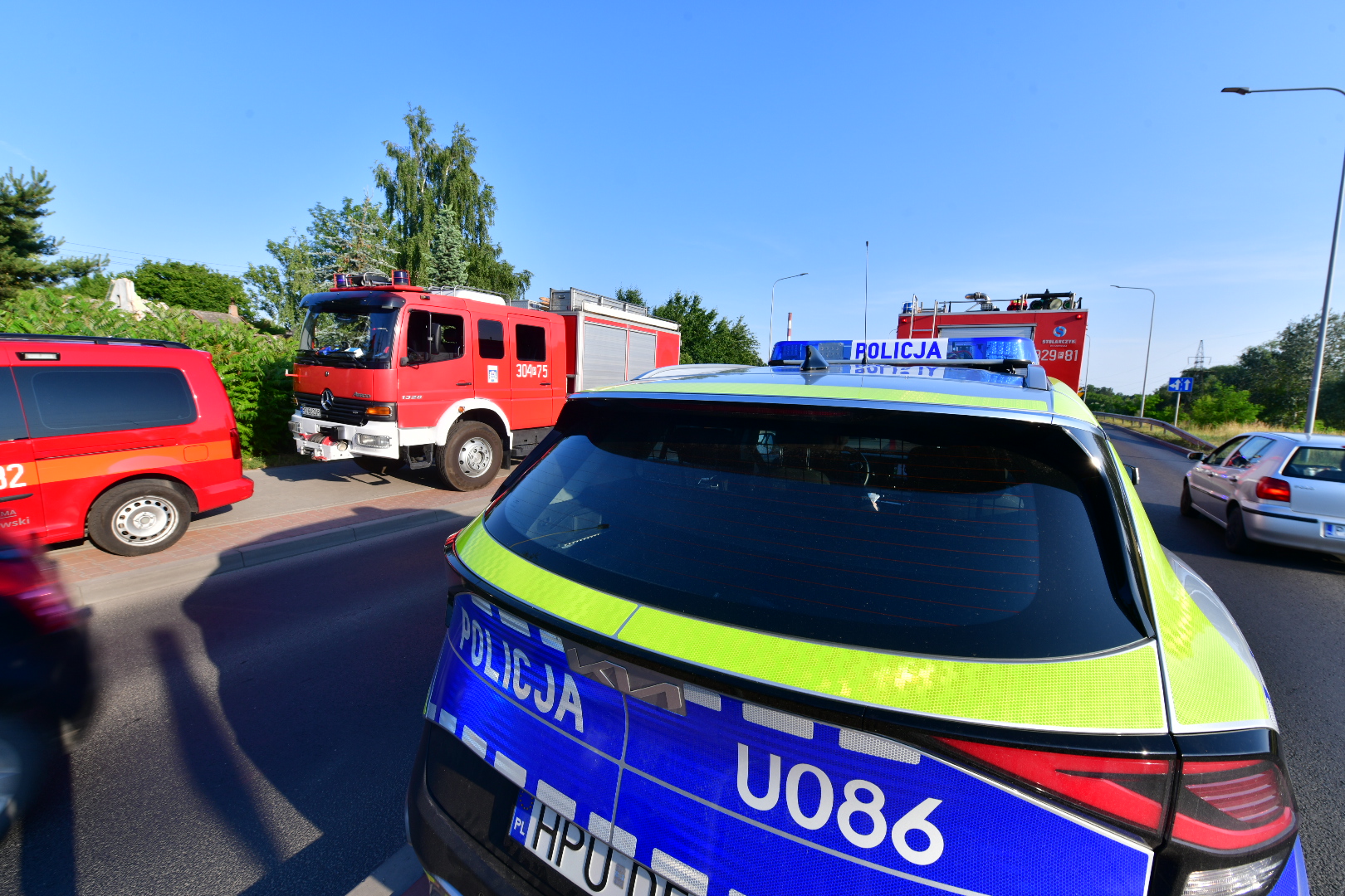 policja straż koziegłowy - Wojtek Wardejn