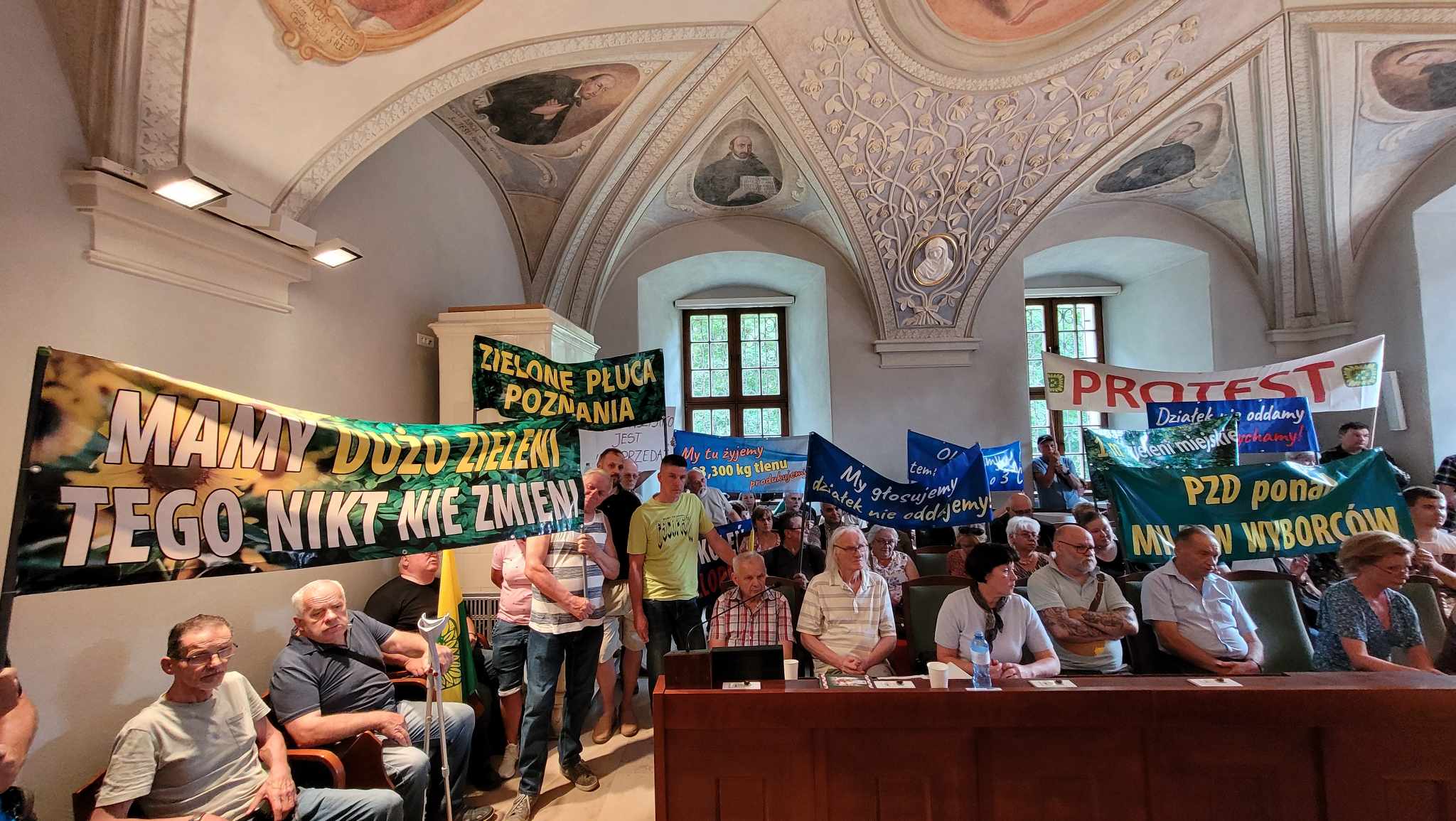 protest działki miasto - Krzysztof Polasik