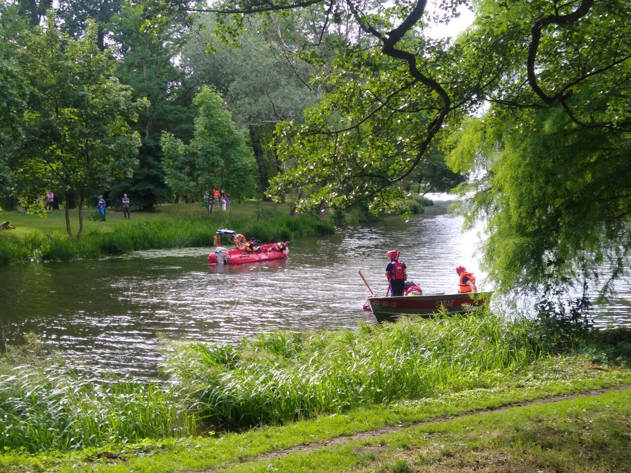 straż pożarna kalisz park utonięcie - Danuta Synkiewicz - Radio Poznań