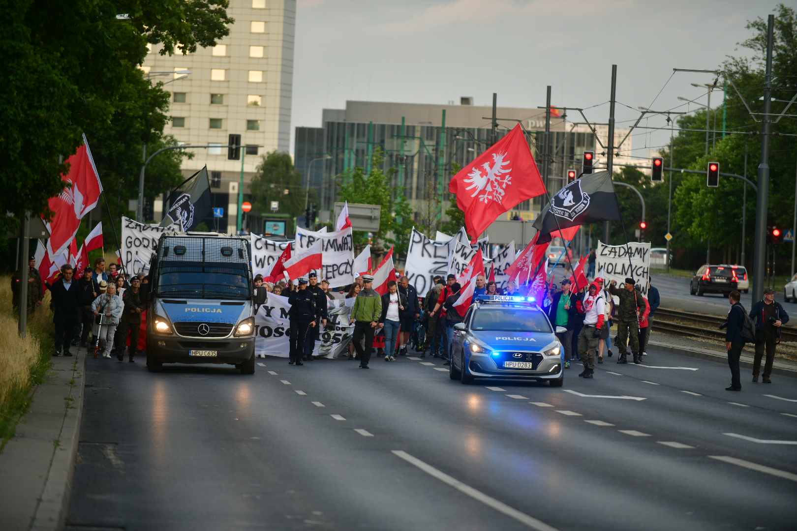 narodowy marsz wolności czerwiec 56 - Wojtek Wardejn - Radio Poznań
