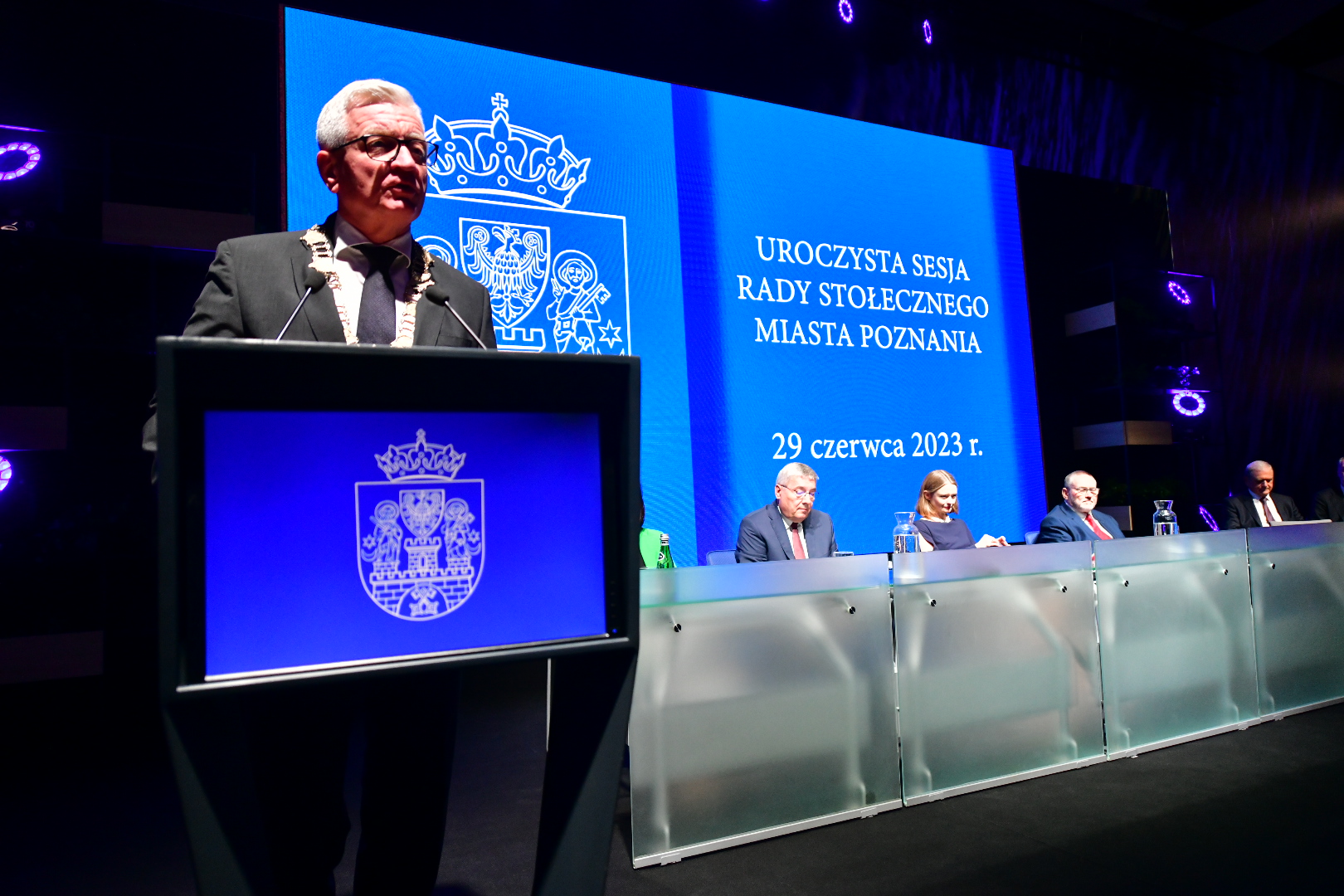 uroczysta sesja rady miasta poznania - Wojtek Wardejn - Radio Poznań