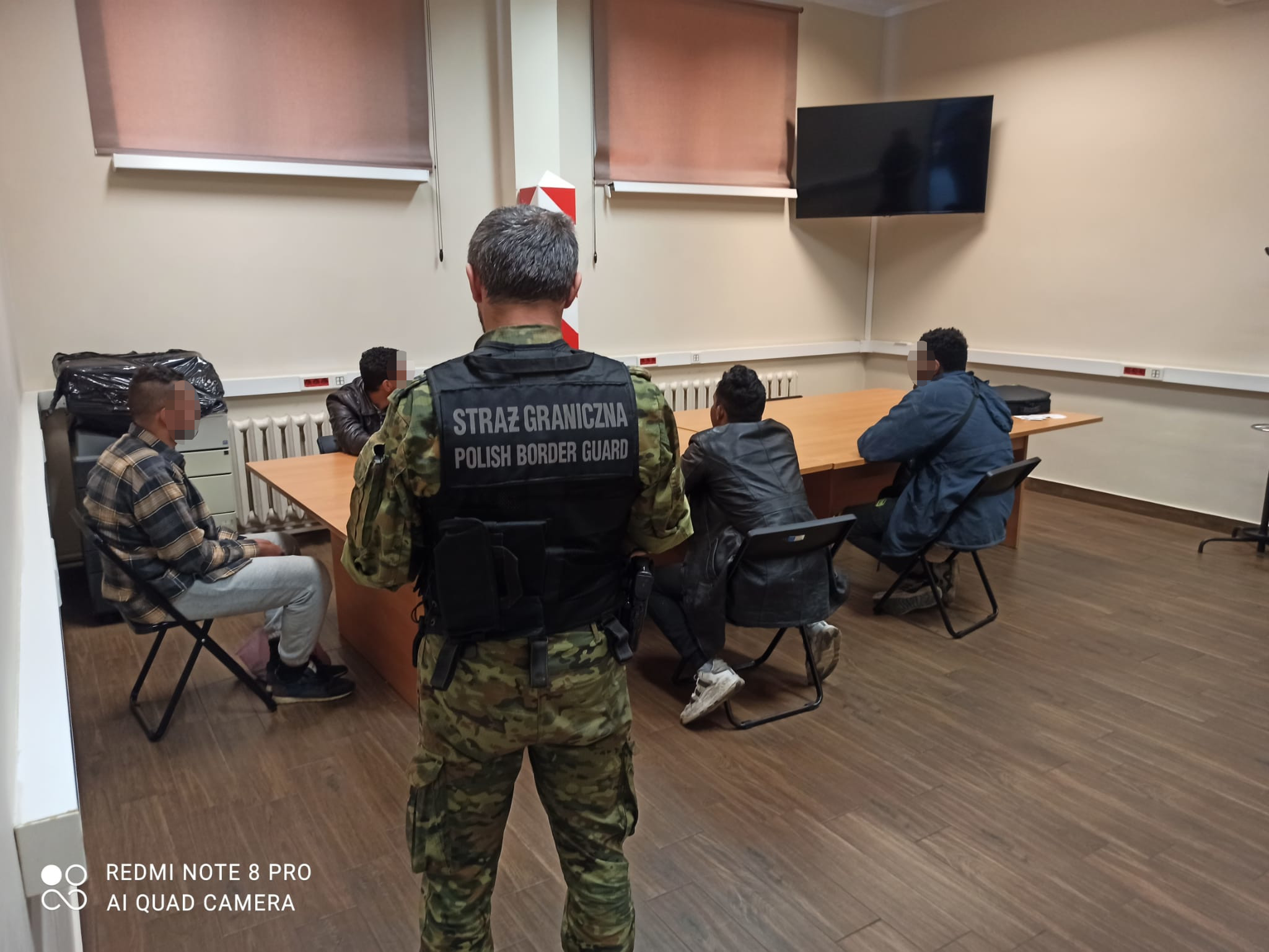 imigranci z kamerunu - Straż graniczna