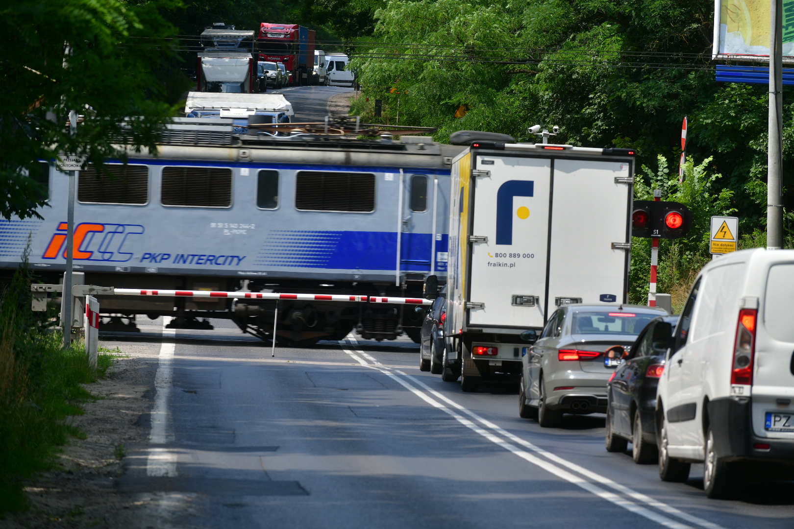 PKP przejazd kolejowy Lutycka - Wojtek Wardejn