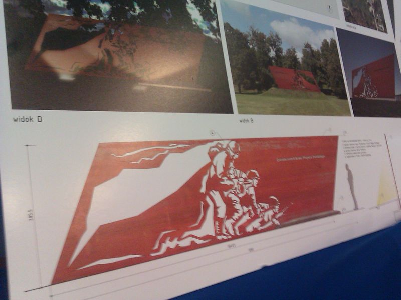 Pomnik żołnierzy II AWP - Adam Sołtysiak