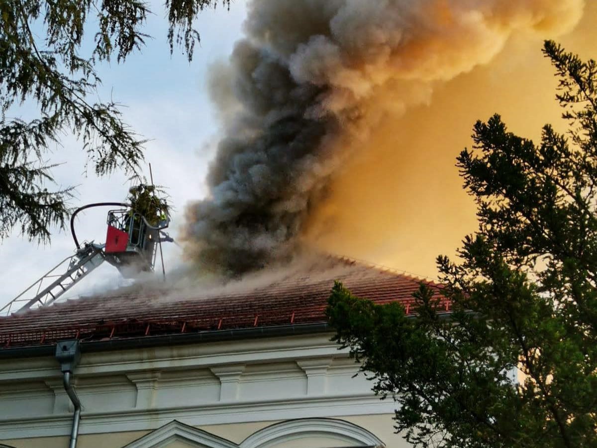 poża pałacu konarzewo - KW PSP Poznań