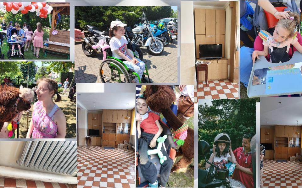 remont sali terapeutycznej dla niepełnosprawnych z Poznania - pomagam.pl