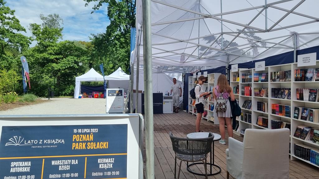 Lato z książką park sołacki - Magdalena Konieczna  - Radio Poznań