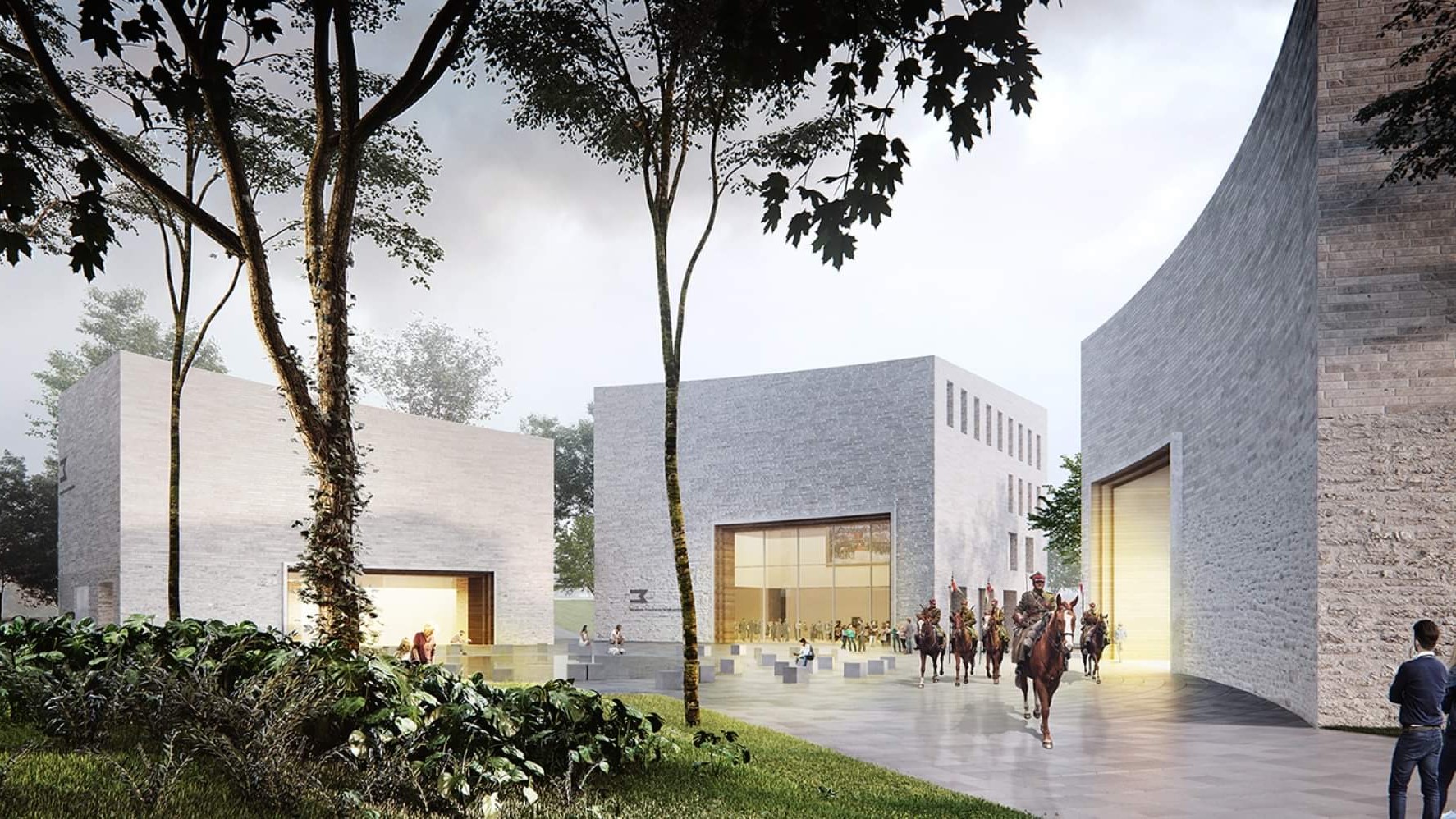 muzeum powstanie wielkopolskiego projekt  - Materiały prasowe