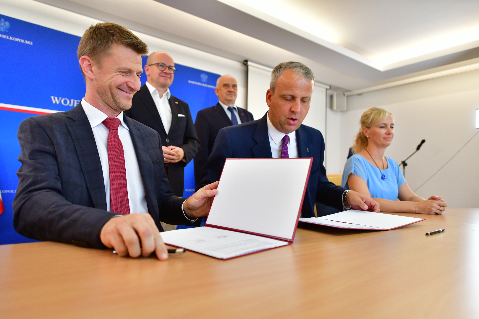 Razem bezpieczniej im. Władysława Stasiaka wojewoda michał zieliński - Wojtek Wardejn - Radio Poznań