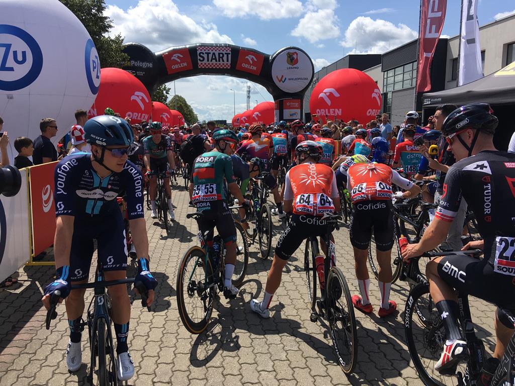 Tour de Pologne start leszno Tour de Pologne leszno - Jacek Marciniak - Radio Poznań
