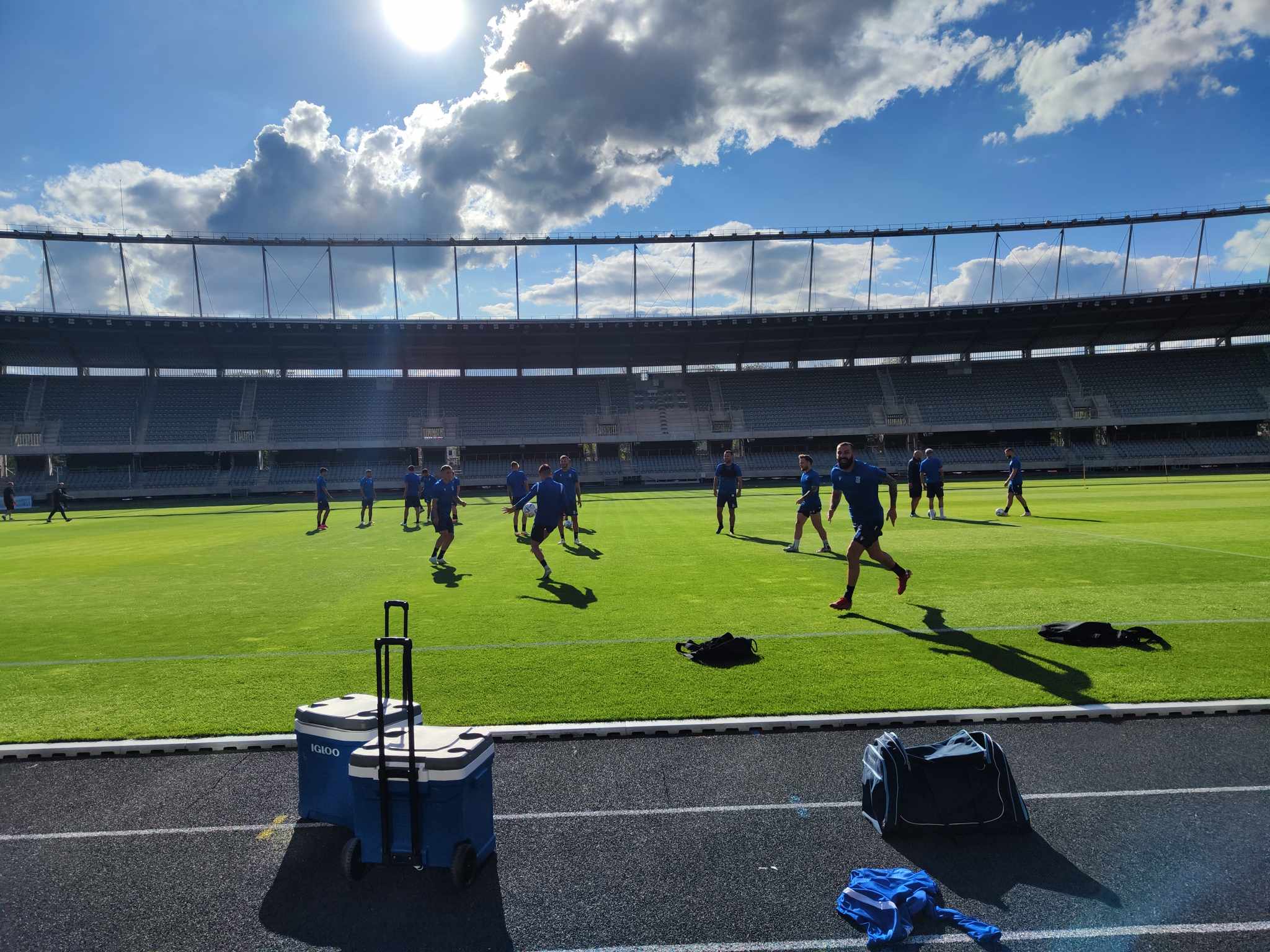 lech poznań kowno żalgiris trening - Dawid Cytrowski - Radio Poznań