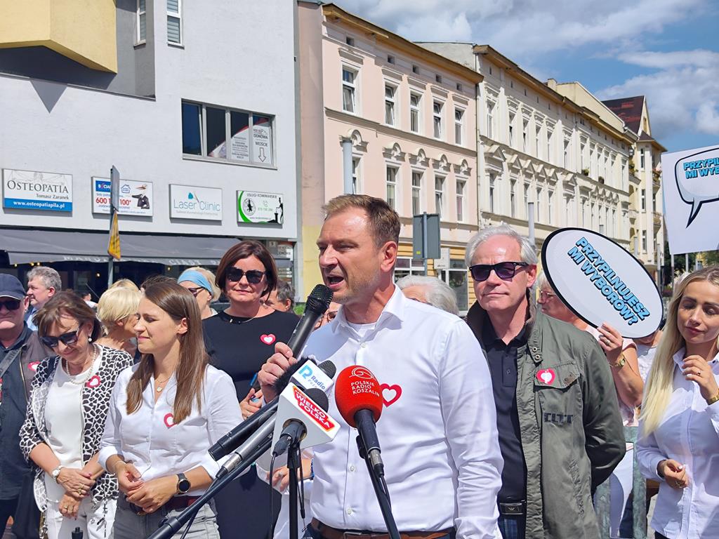 Sławomir Nitras w Pile - Przemysław Stochaj - Radio Poznań