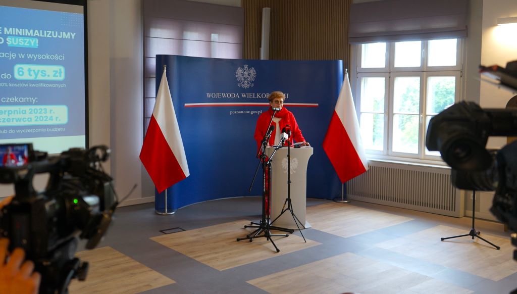 prezes Wojewódzkiego Funduszu Ochrony Środowiska i Gospodarki Wodnej w Poznaniu, Jolanta Ratajczak - WUW