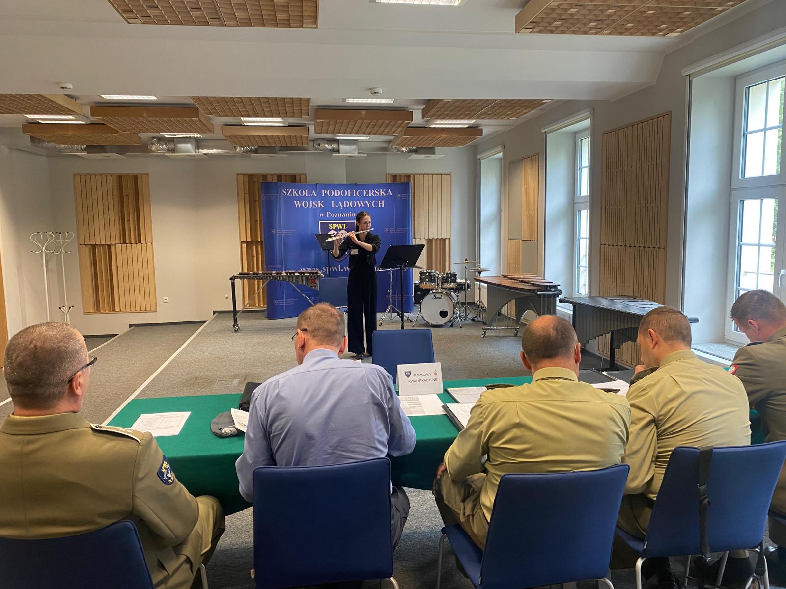 Kandydaci na muzyków wojskowych -  SPWL