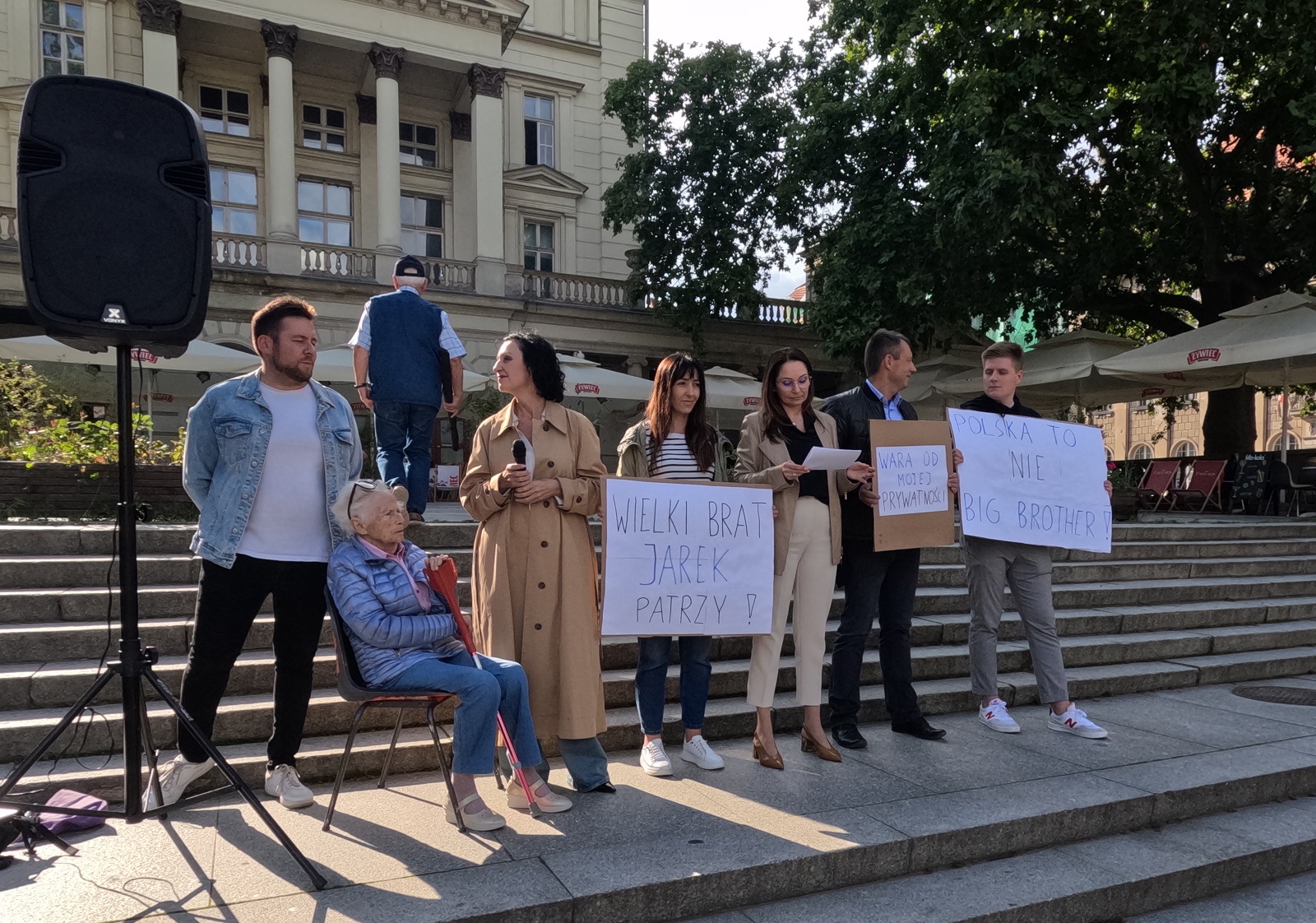 Ewa Schädler konferencja - Jacek Butlewski