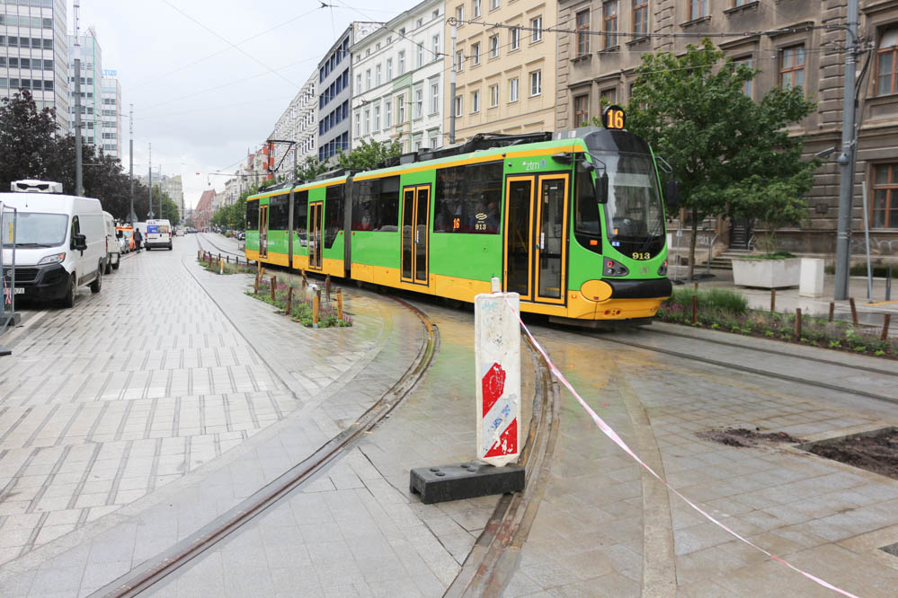 gwarna tramwaje trakcja wymiana trakcji na gwarnej poznań - Leon Bielewicz  - Radio Poznań