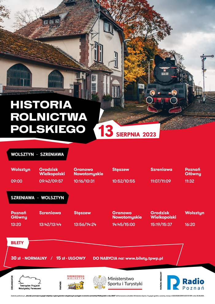 Pociągiem retro do Szreniawy - Organizator
