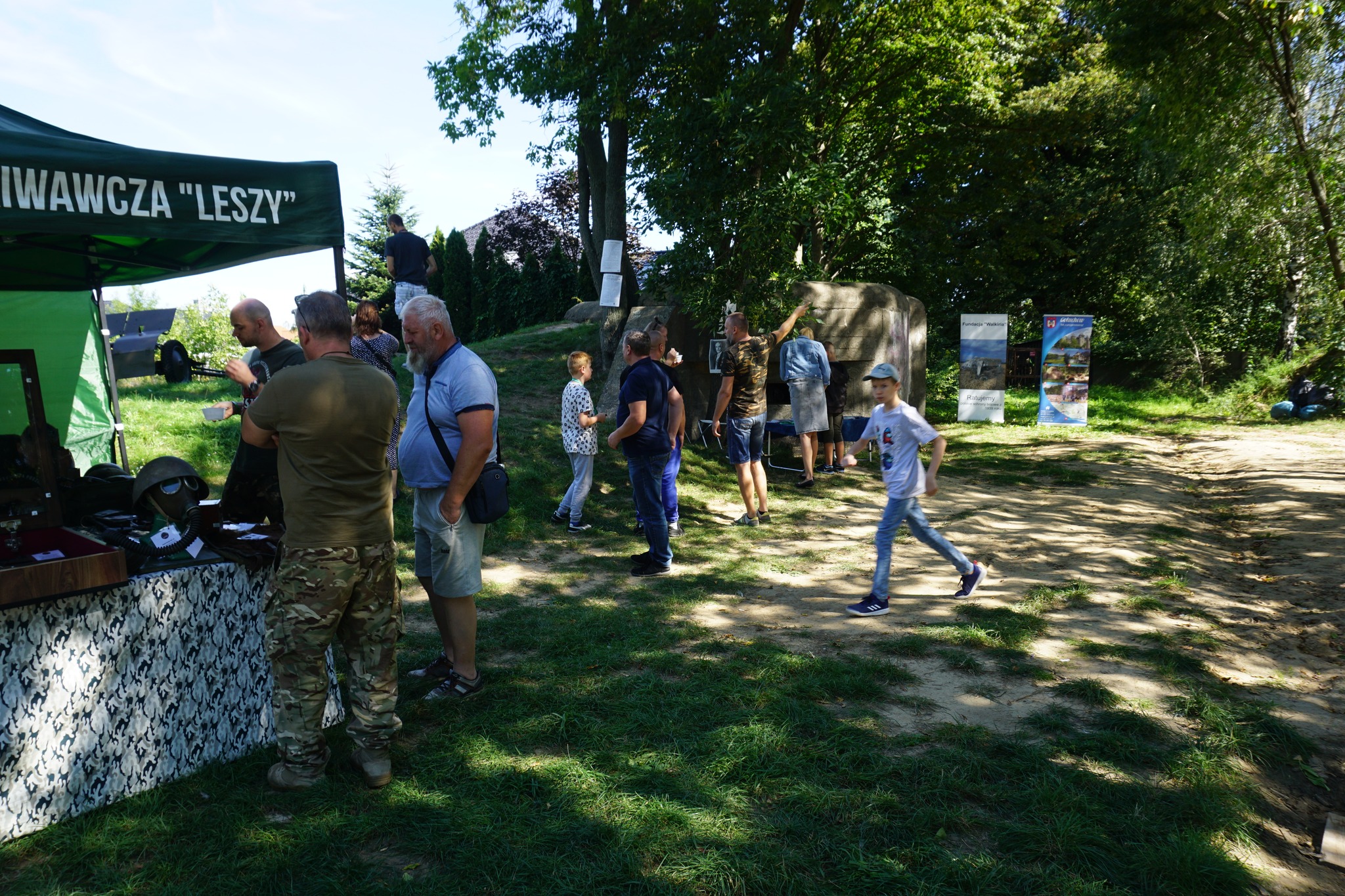 schron w Kościelnej Wsi pod Kaliszem - Fundacja Walkiria