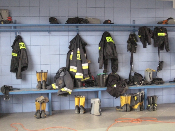 szatnia straży pożarnej - Anna Skoczek