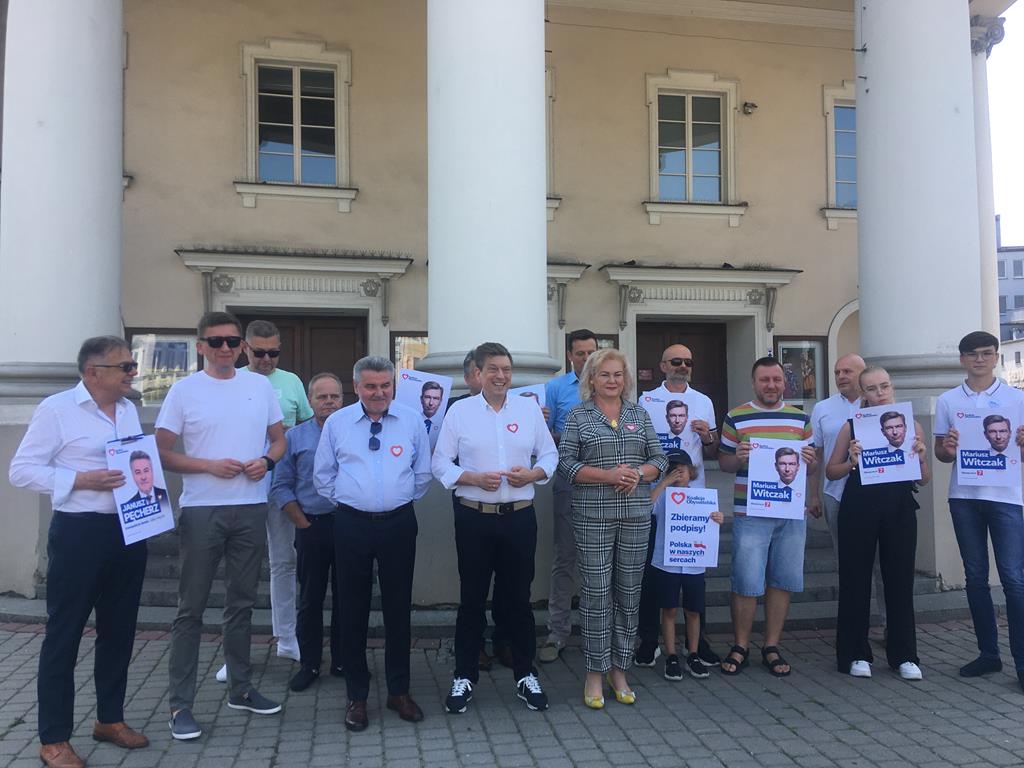 Mariusz Witczak Kaliska Koalicja Obywatelska inauguruje kampanię wyborczą - Danuta Synkiewicz  - Radio Poznań