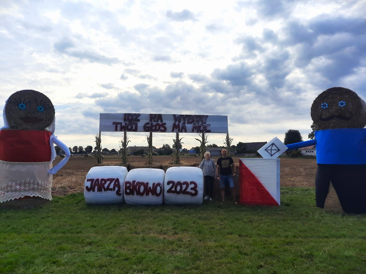 jarząbkowo dożynki instalacja na dożynki - Rafał Muniak - Radio Poznań