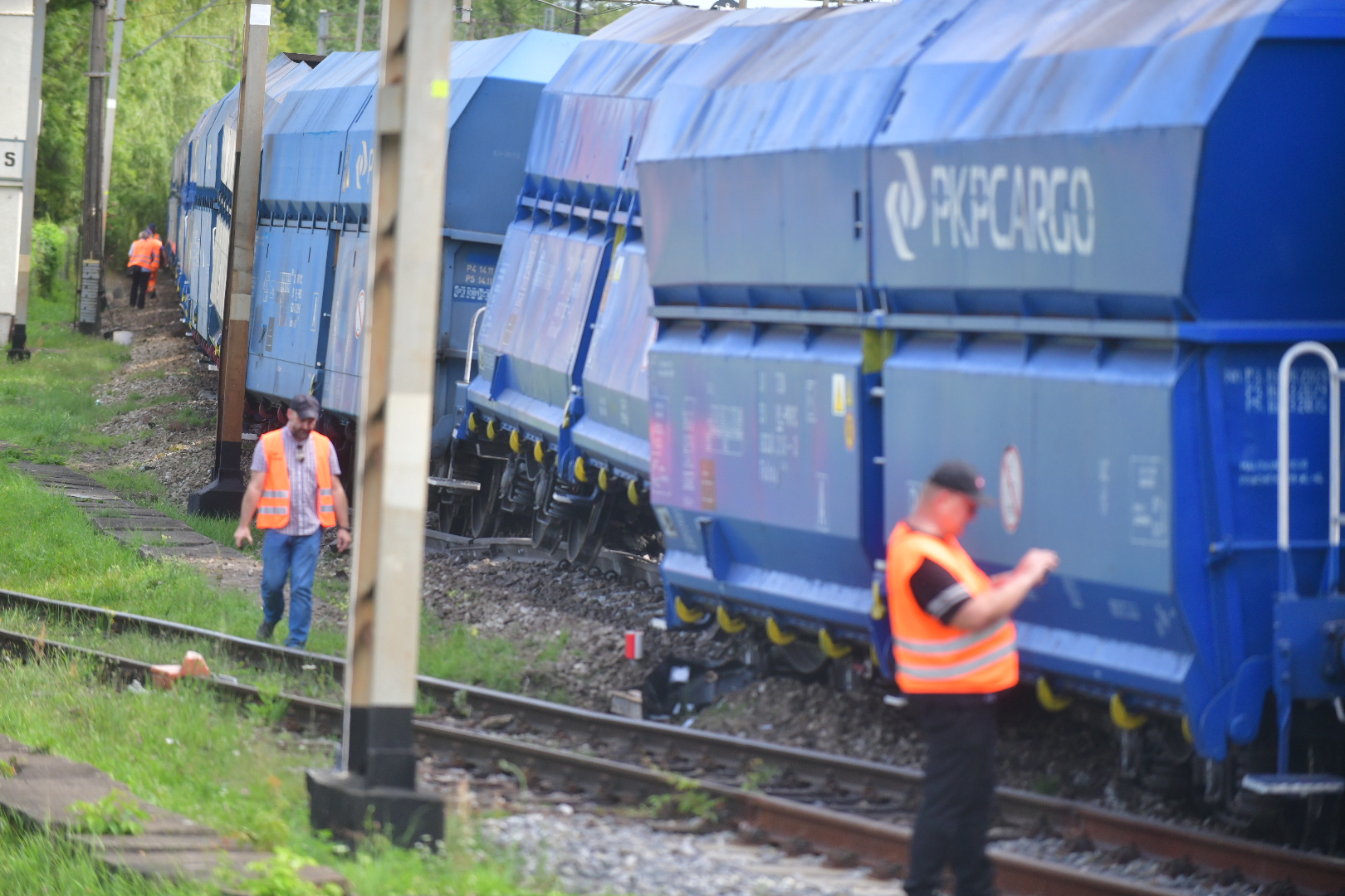 Wykolejenie pociągu w Poznaniu - Wojtek Wardejn - Radio Poznań