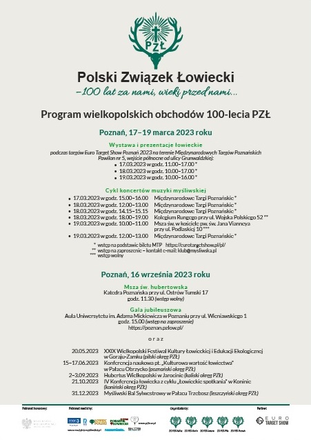 Msza św. hubertowska i gala jubileuszowa w Poznaniu - Organizator