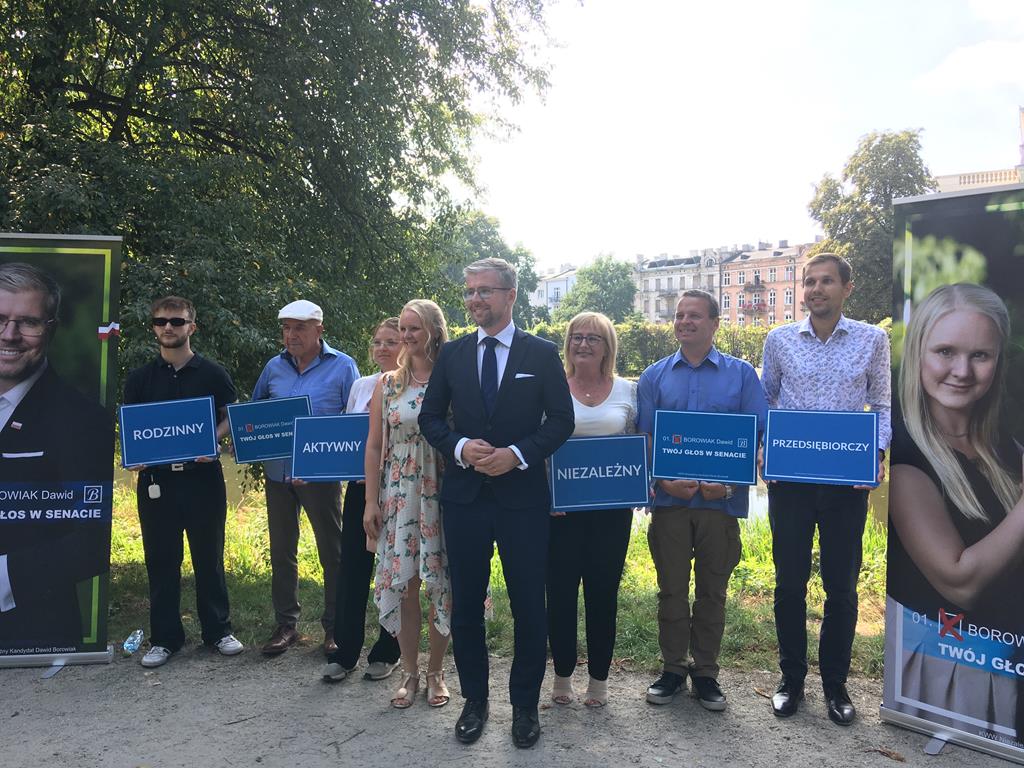 Dawid Borowiak kandydat na senatora - Danuta Synkiewicz  - Radio Poznań