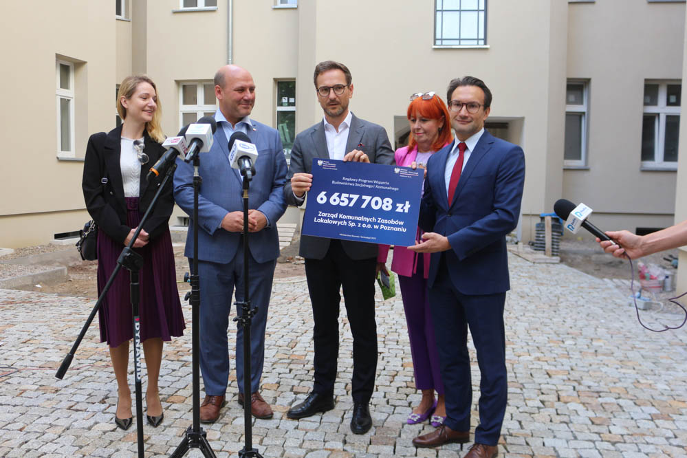 poznań rewitalizacja budynków Ministerstwo  Rozwoju i Technologii waldemar buda - Leon Bielewicz  - Radio Poznań