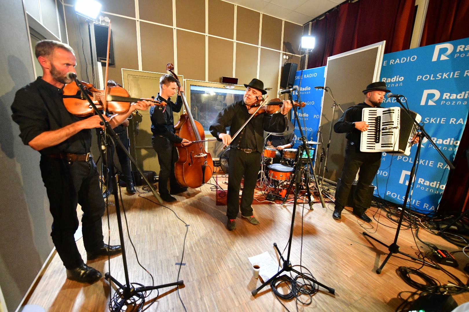 fiśbanda koncert w radiu poznań - Wojtek Wardejn - Radio Poznań