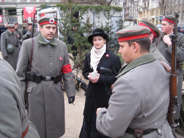 Powstanie Wielkopolskie - rocznica obchodów 2011 - kontener - Adam Michalkiewicz