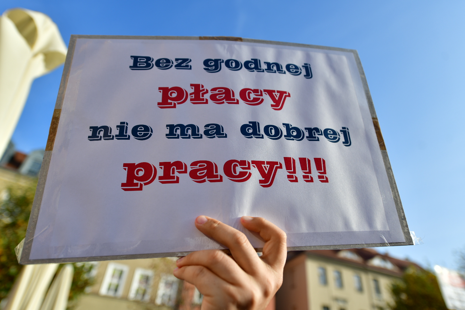 urzędnicy protest poznań protest urzędników w poznaniu - Wojtek Wardejn - Radio Poznań
