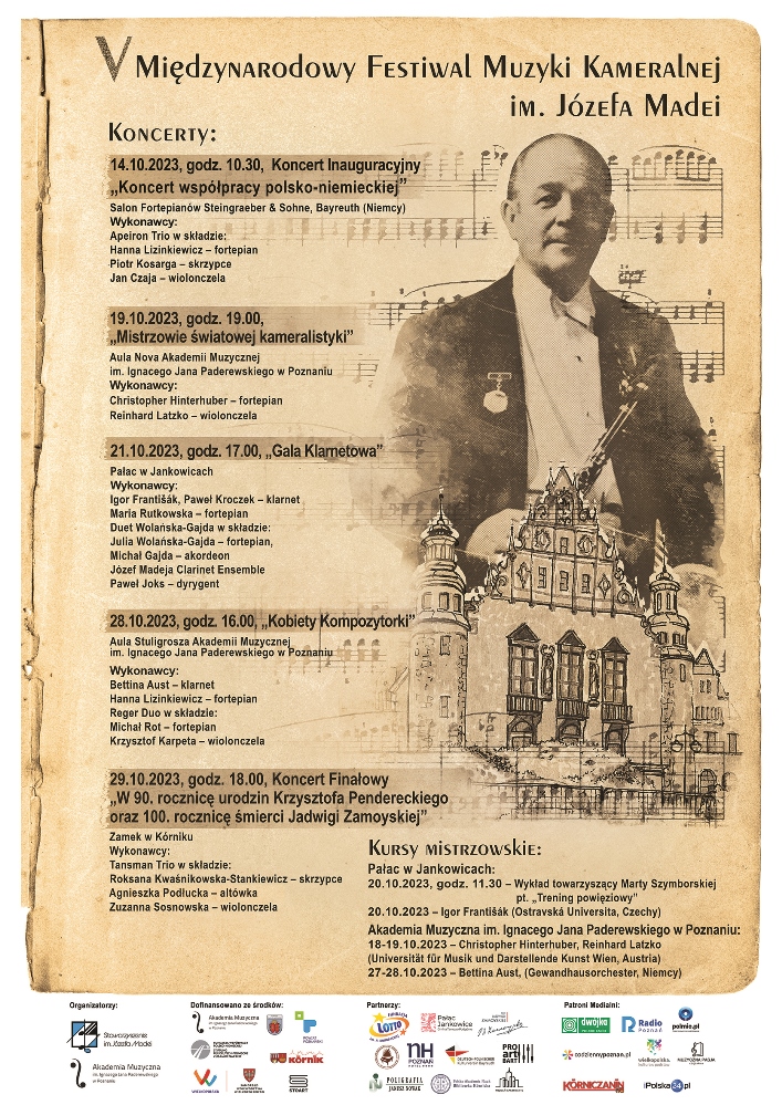Międzynarodowy Festiwal Muzyki Kameralnej im. Józefa Madei - Organizator