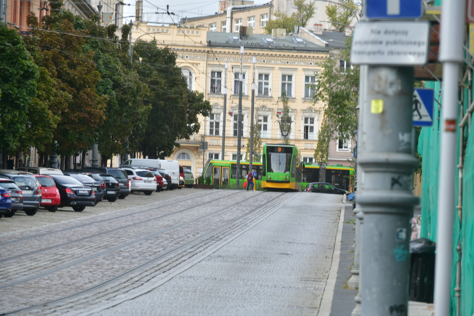 tramwaj nr 9 objazd wykolejenie - Wojtek Wardejn - Radio Poznań