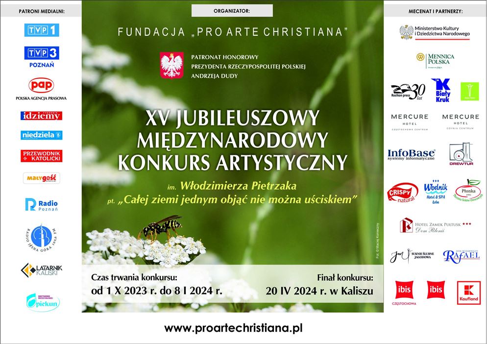 XV Jubileuszowy Międzynarodowy Konkurs Artystyczny im. Włodzimierza Pietrzaka - Organizator