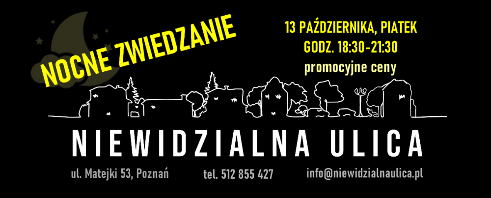 Zwiedzaj ulicę w ciemności - Organizator