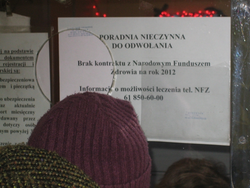 Poradnie w Gnieźnie zamknięte - brak kontraktów - Rafał Muniak