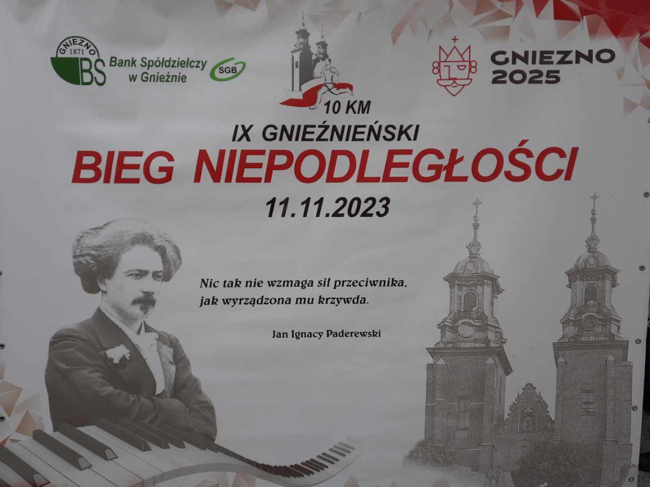 Bieg Niepodległości w Gnieźnie - Rafał Muniak