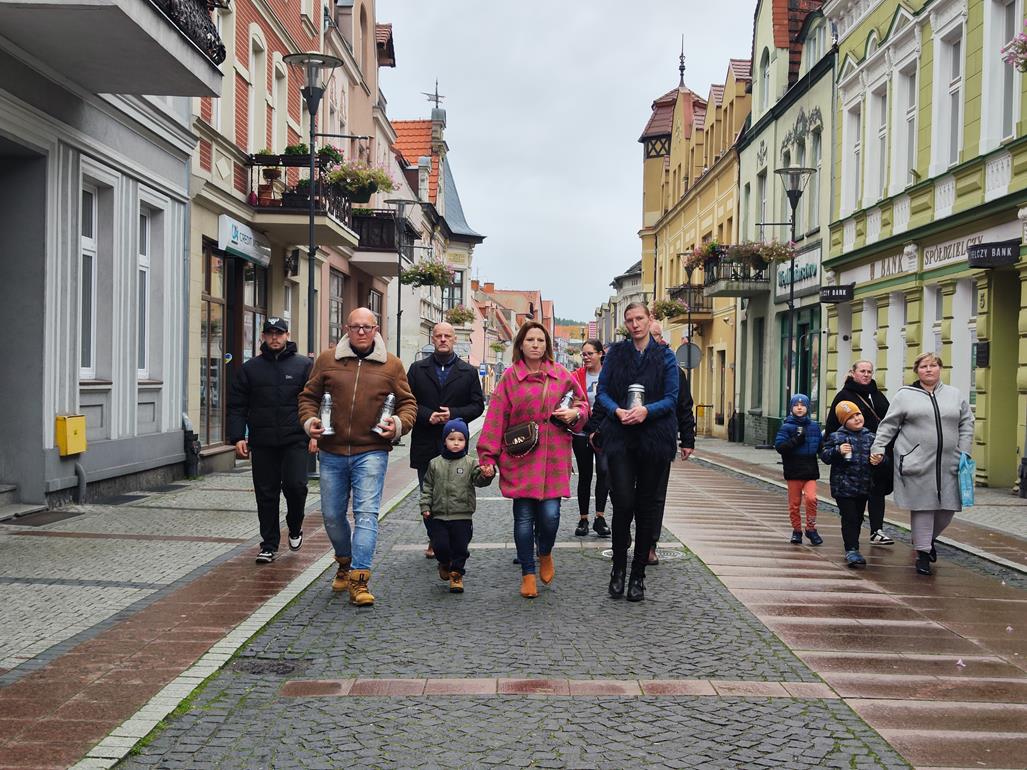 Marsz milczenia w Czarnkowie - Przemysław Stochaj