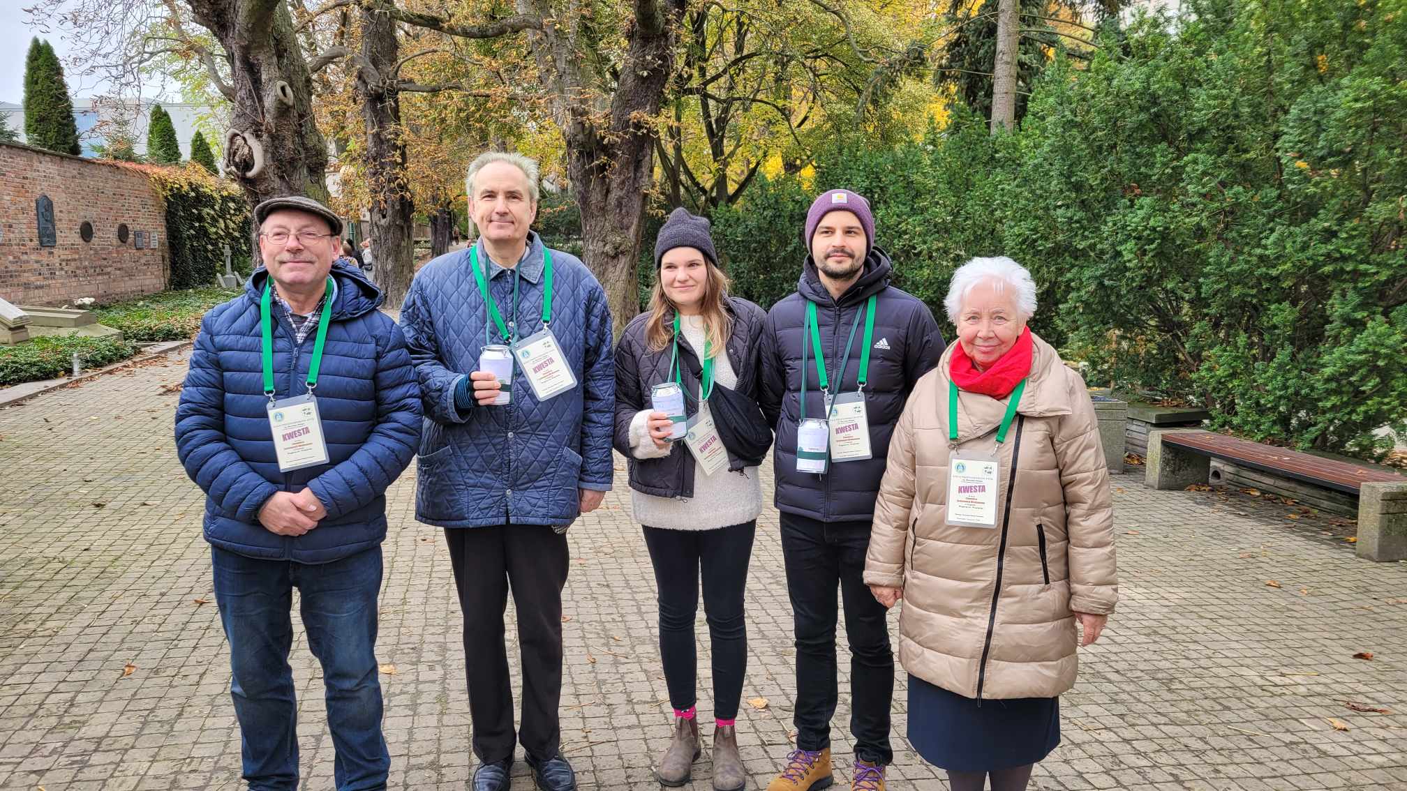 kwesta zbiórka pieniędzy 1 listopada pttk - Krzysztof Polasik